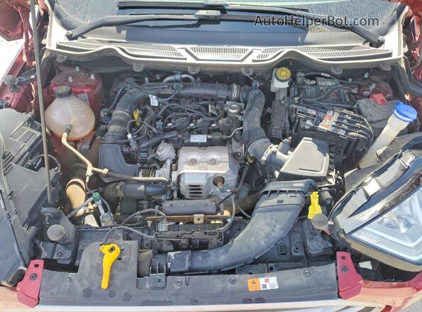 MAJ3S2GE6MC406329 2021 FORD ECOSPORT Red Engine compartment view