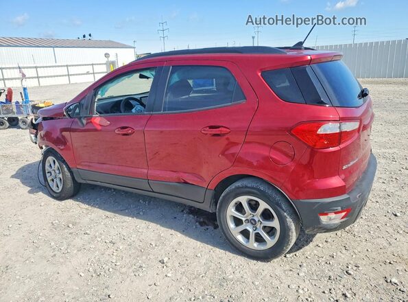 MAJ3S2GE6MC406329 2021 FORD ECOSPORT Red Rear left