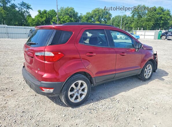 MAJ3S2GE6MC406329 2021 FORD ECOSPORT Red Rear right