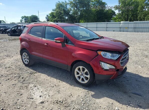 MAJ3S2GE6MC406329 2021 FORD ECOSPORT Red Front right