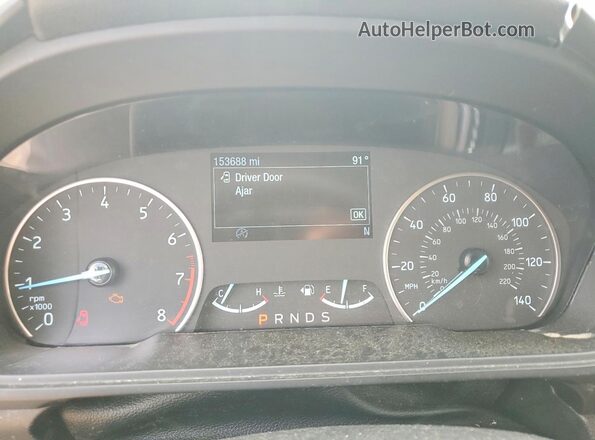 MAJ3S2GE6MC406654 2021 FORD ECOSPORT Silver Instrument cluster view