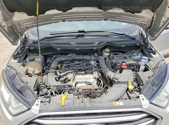 MAJ3S2GE6MC406654 2021 FORD ECOSPORT Silver Engine compartment view