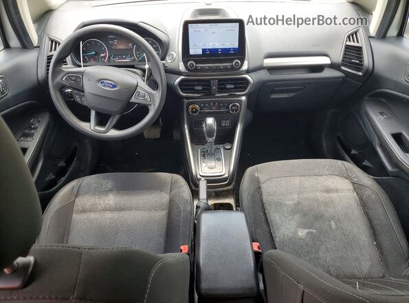 MAJ3S2GE6MC406654 2021 FORD ECOSPORT Silver Dashboard view
