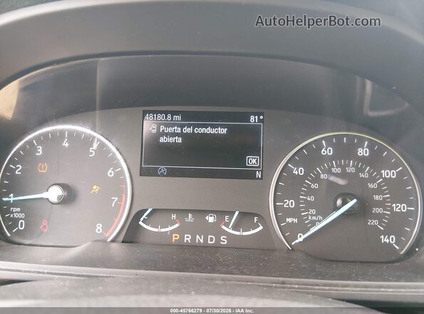 MAJ3S2GE6MC424345 2021 FORD ECOSPORT White Հետևի նստատեղերի տեսք