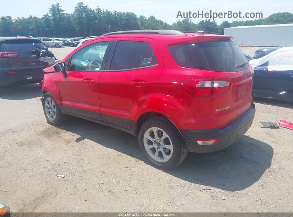 MAJ3S2GE6MC425205 2021 FORD ECOSPORT Red Tył lewy