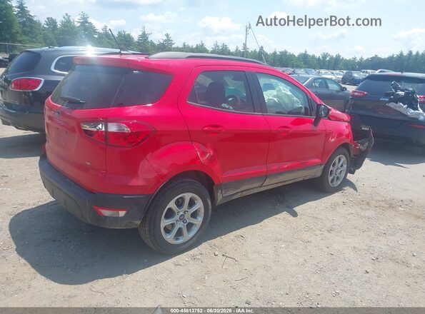 MAJ3S2GE6MC425205 2021 FORD ECOSPORT Red Tył prawy