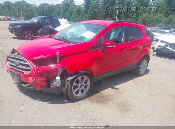 MAJ3S2GE6MC425205 2021 FORD ECOSPORT Red Przód lewy