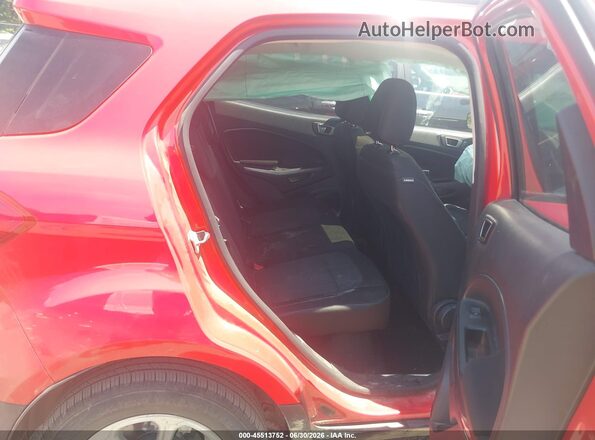 MAJ3S2GE6MC425205 2021 FORD ECOSPORT Red Widok naklejki z numerem VIN