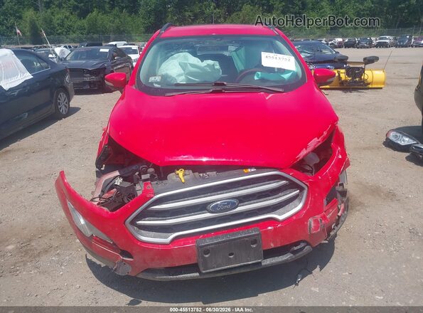 MAJ3S2GE6MC425205 2021 FORD ECOSPORT Red Widok z przodu