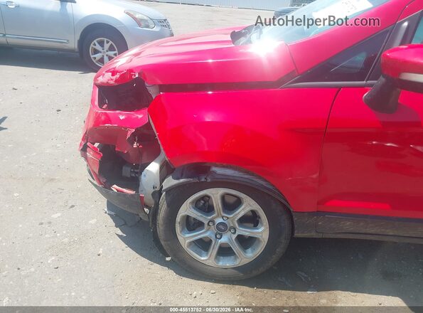 MAJ3S2GE6MC425205 2021 FORD ECOSPORT Red 