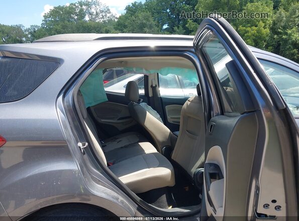 MAJ3S2GE6MC453778 2021 FORD ECOSPORT Gray Widok naklejki z numerem VIN