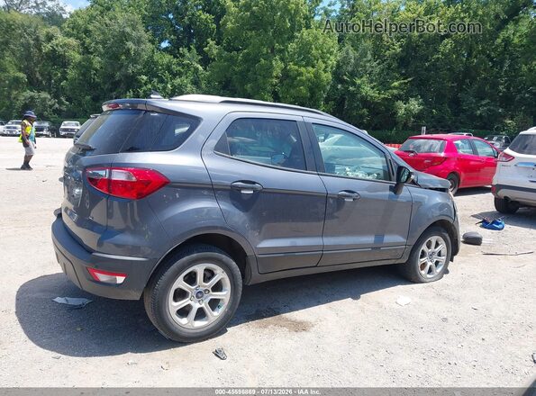 MAJ3S2GE6MC453778 2021 FORD ECOSPORT Gray Widok wnętrza z tyłu