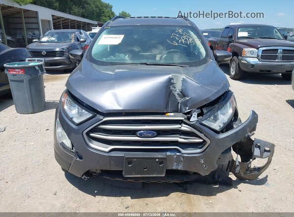 MAJ3S2GE6MC453778 2021 FORD ECOSPORT Gray Widok zestawu wskaźników