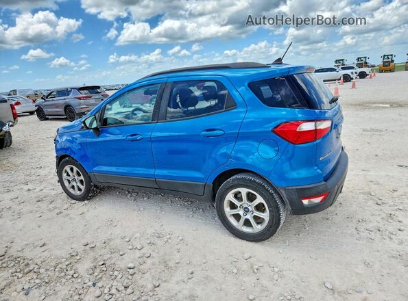 MAJ3S2GE7KC269057 2019 FORD ECOSPORT Синий Задняя левая четверть