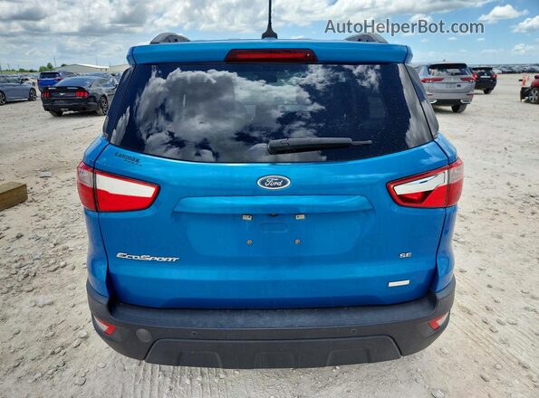 MAJ3S2GE7KC269057 2019 FORD ECOSPORT Синий Вид сзади