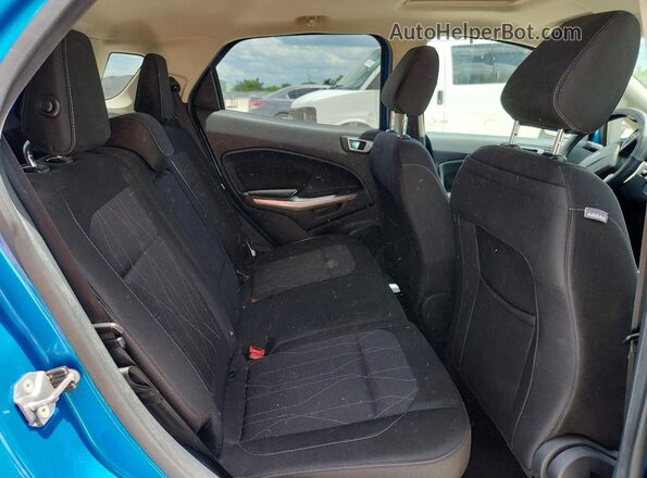 MAJ3S2GE7KC269057 2019 FORD ECOSPORT Синий Вид задней части салона