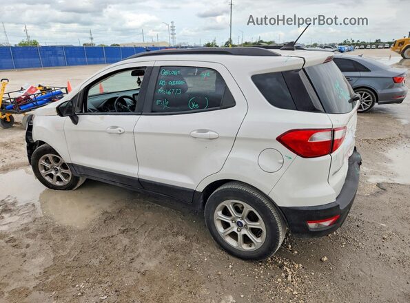MAJ3S2GE7KC289440 2019 FORD ECOSPORT White უკანა მარცხენა