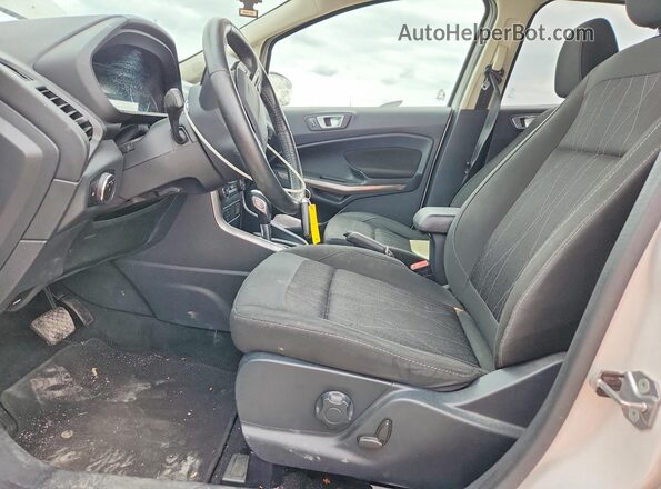 MAJ3S2GE7KC289440 2019 FORD ECOSPORT White წინა სალონის ხედი