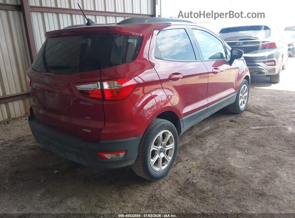 MAJ3S2GE7LC345426 2020 FORD ECOSPORT Red Հետևի աջ