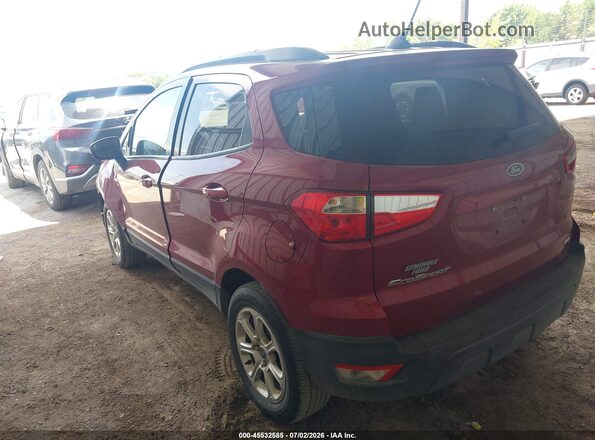 MAJ3S2GE7LC345426 2020 FORD ECOSPORT Red Հետևի ձախ