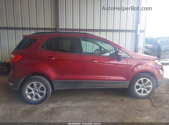 MAJ3S2GE7LC345426 2020 FORD ECOSPORT Red Սալոնի հետևի տեսք