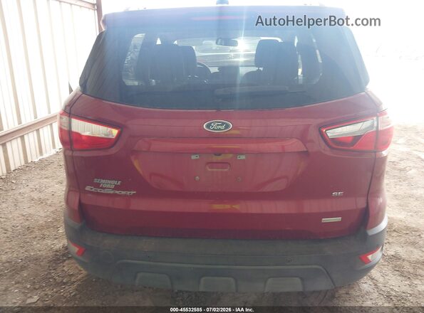 MAJ3S2GE7LC345426 2020 FORD ECOSPORT Red 