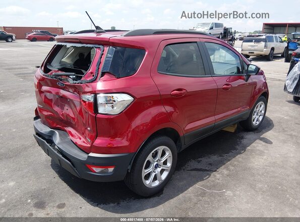 MAJ3S2GE7LC371041 2020 FORD ECOSPORT Red Rear right