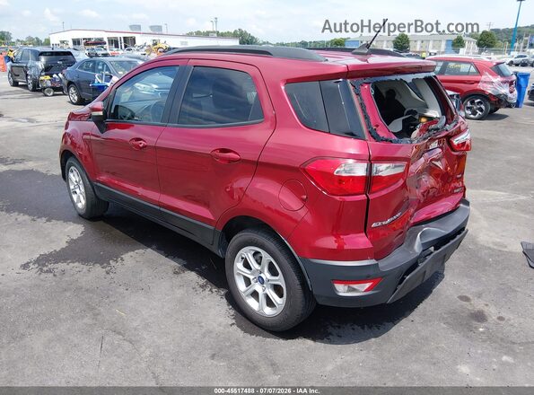 MAJ3S2GE7LC371041 2020 FORD ECOSPORT Red Rear left