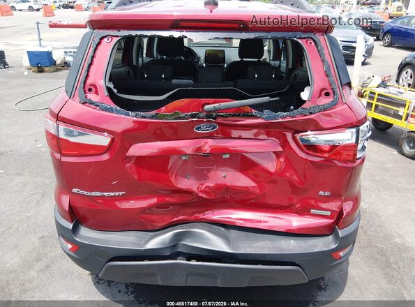 MAJ3S2GE7LC371041 2020 FORD ECOSPORT Red Front view