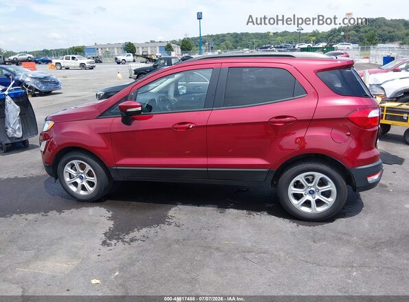 MAJ3S2GE7LC371041 2020 FORD ECOSPORT Red Rear interior view