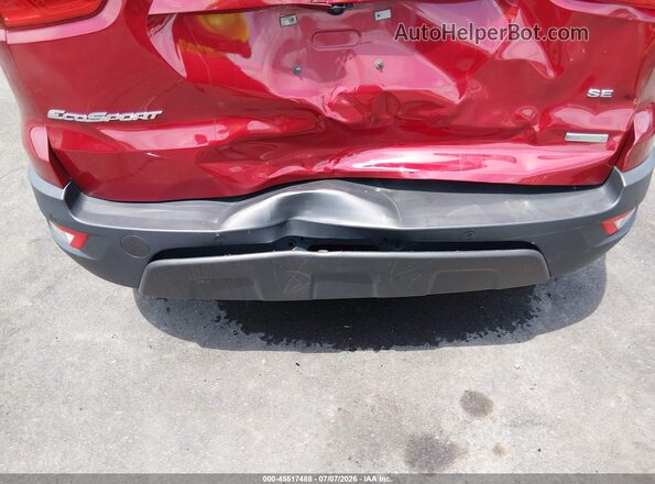 MAJ3S2GE7LC371041 2020 FORD ECOSPORT Red 
