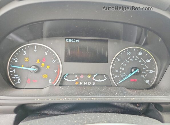 MAJ3S2GE7MC401317 2021 FORD ECOSPORT White ხელსაწყოთა პანელის ხედი