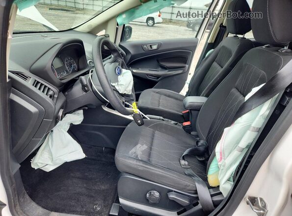 MAJ3S2GE7MC401317 2021 FORD ECOSPORT White წინა სალონის ხედი