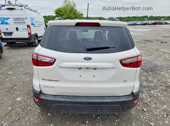 MAJ3S2GE7MC401317 2021 FORD ECOSPORT White უკანა ხედი