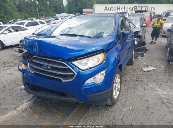 MAJ3S2GE7MC407568 2021 FORD ECOSPORT Blue Vista tres cuartos delantera izquierda