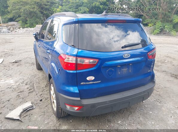 MAJ3S2GE7MC407568 2021 FORD ECOSPORT Blue Trasero izquierdo