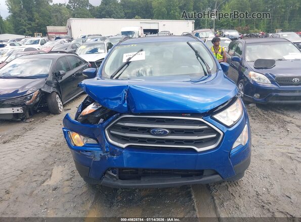 MAJ3S2GE7MC407568 2021 FORD ECOSPORT Blue Vista del cuadro de instrumentos