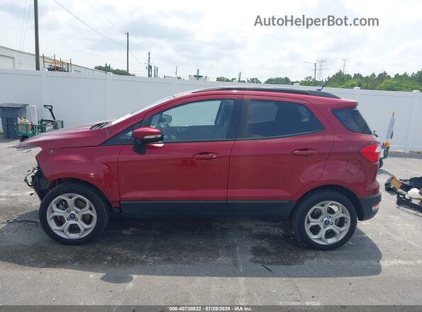 MAJ3S2GE7MC424354 2021 FORD ECOSPORT Red 