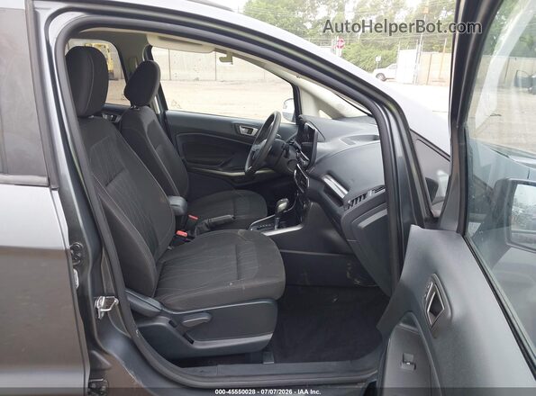 MAJ3S2GE8LC327839 2020 FORD ECOSPORT Gray Front interior view