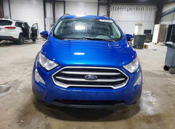MAJ3S2GE8MC408468 2021 FORD ECOSPORT Синий Вид спереди