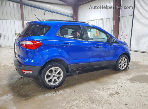 MAJ3S2GE8MC408468 2021 FORD ECOSPORT Синий Задняя правая четверть