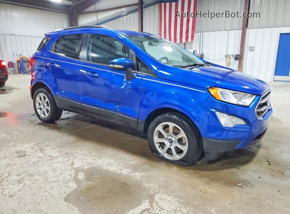 MAJ3S2GE8MC408468 2021 FORD ECOSPORT Синий Передняя правая четверть