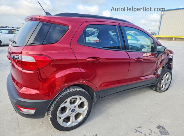 MAJ3S2GE8MC431006 2021 FORD ECOSPORT Красный Задняя правая четверть