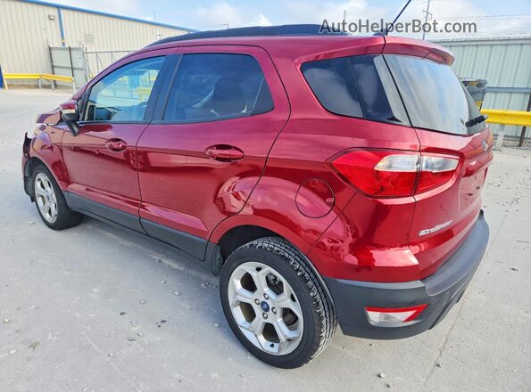 MAJ3S2GE8MC431006 2021 FORD ECOSPORT Красный Задняя левая четверть