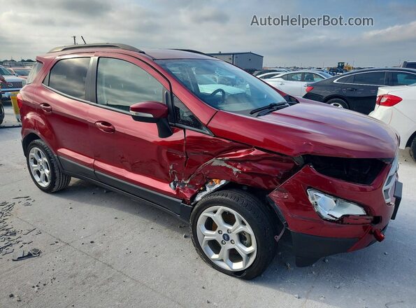 MAJ3S2GE8MC431006 2021 FORD ECOSPORT Красный Передняя правая четверть