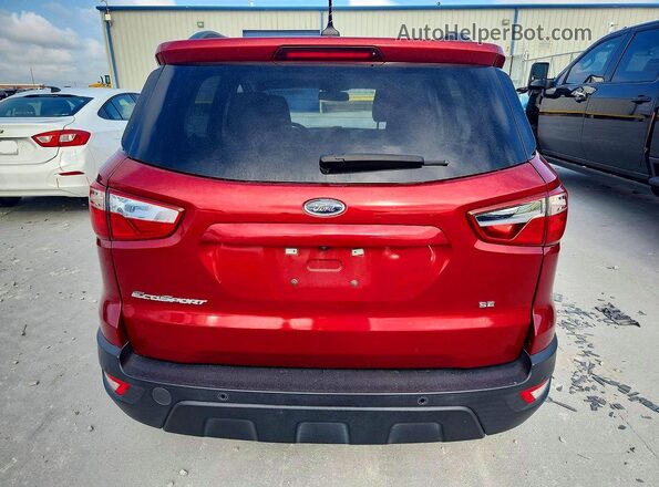 MAJ3S2GE8MC431006 2021 FORD ECOSPORT Красный Вид сзади