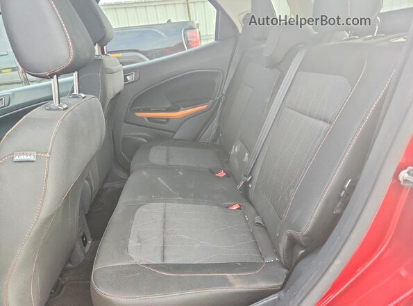 MAJ3S2GE8MC431006 2021 FORD ECOSPORT Красный Вид задних сидений