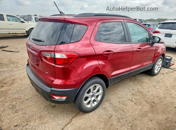 MAJ3S2GE8MC440935 2021 FORD ECOSPORT Red Tył prawy
