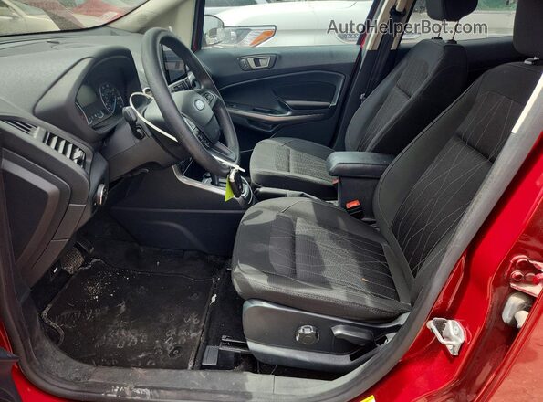 MAJ3S2GE8MC440935 2021 FORD ECOSPORT Red Widok wnętrza z przodu