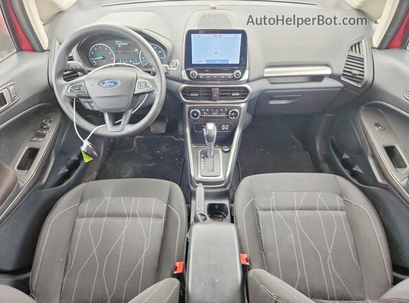 MAJ3S2GE8MC440935 2021 FORD ECOSPORT Red Widok deski rozdzielczej
